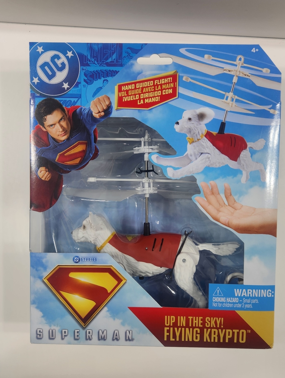 Superman Up in the sky Flying Krypto 7.5 Inches - Picture 7 of 8